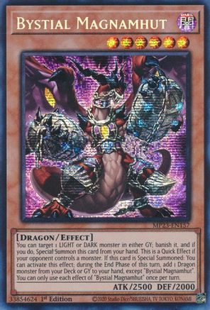 Bystial Magnamhut (MP23-EN157) - 25th Anniversary Tin: Dueling Heroes Mega Pack 1st Edition