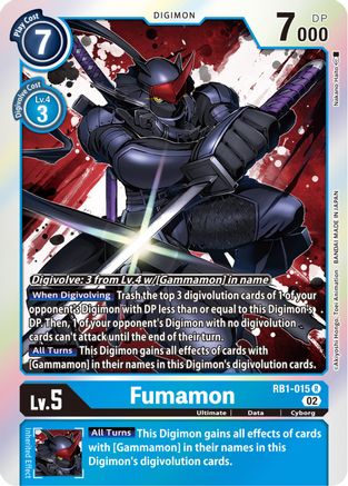 Fumamon (RB1-015) - Resurgence Booster Foil