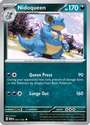 Nidoqueen 31 - SV Scarlet and Violet 151