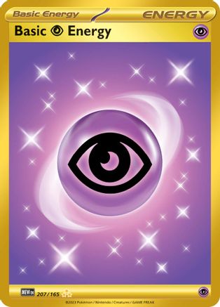 Basic Psychic Energy - 207/165 207 - SV Scarlet & Violet 151 Holofoil
