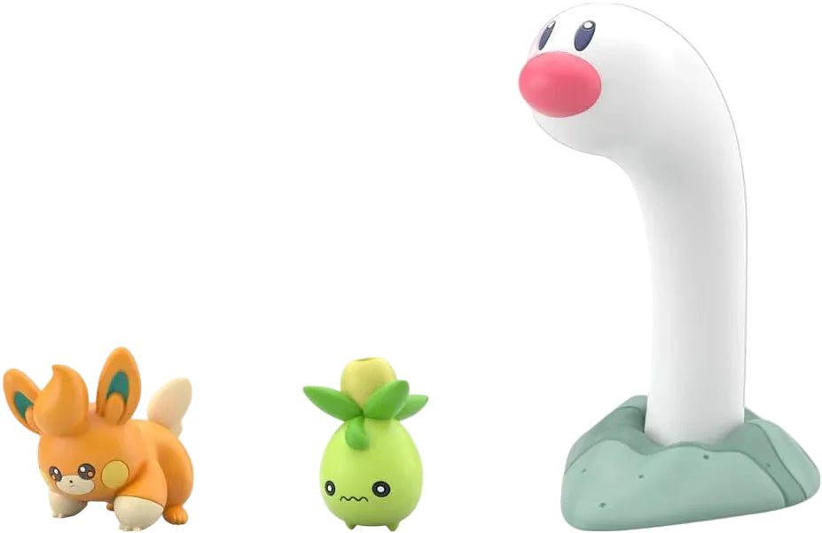 Pokemon Scale World - Paldea Region - Pawmi & Smoliv & Wiglett Figure