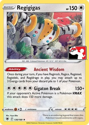 Regigigas - Prize Pack Series Cards