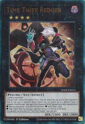 Time Thief Redoer (PUR) (RA01-EN041) - 25th Anniversary Rarity Collection 1st Edition