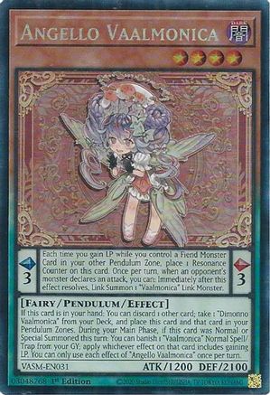 Angello Vaalmonica (CR) (VASM-EN031) - Valiant Smashers 1st Edition