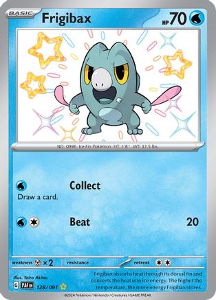 Frigibax 128 - SV Paldean Fates Holofoil