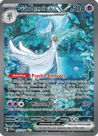 Gardevoir ex 233 - SV Paldean Fates Holofoil