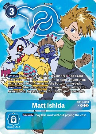 Matt Ishida (Alternate Art) (BT15-083) - Exceed Apocalypse Foil