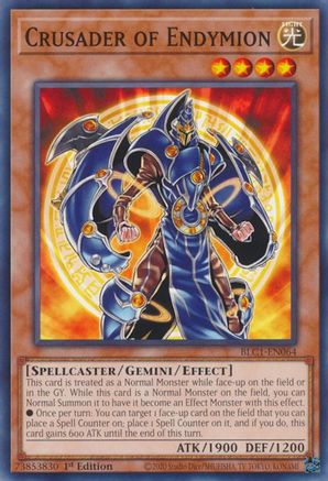 Crusader of Endymion (BLC1-EN064) - Battles of Legend: Chapter 1 1st Edition