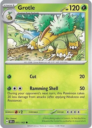 Grotle - 011/162 11 - SV05 Temporal Forces Reverse Holofoil
