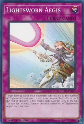 Lightsworn Aegis (LEDE-EN077) - Legacy of Destruction 1st Edition