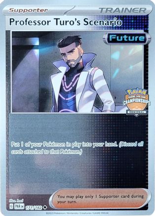 Professor Turo's Scenario (Regional Championship) - League & Championship Cards Reverse Holofoil