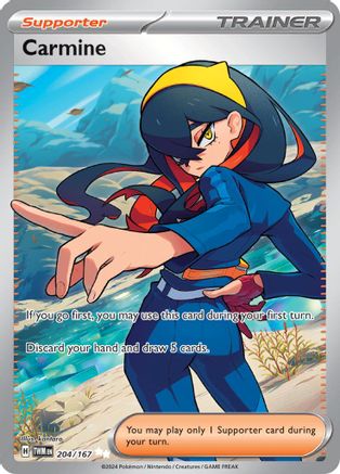 Carmine - 204/167 204 - SV06 Twilight Masquerade Holofoil