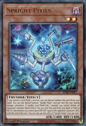 Spright Pixies (BLTR-EN077) - Battles of Legend: Terminal Revenge 1st Edition