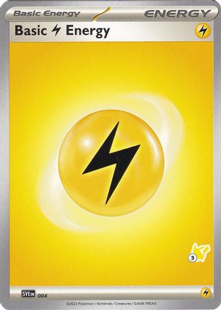 Basic Lightning Energy - Pikachu 3 - Battle Academy 2024