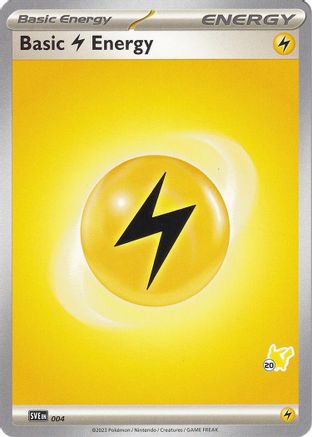 Basic Lightning Energy - Pikachu 20 - Battle Academy 2024
