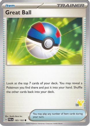 Great Ball - Pikachu 38 - Battle Academy 2024