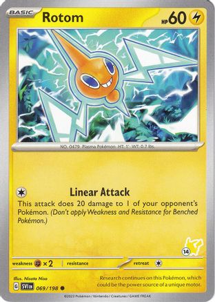 Rotom - Pikachu 14 - Battle Academy 2024