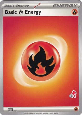 Basic Fire Energy - Armarouge 5 - Battle Academy 2024