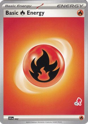 Basic Fire Energy - Armarouge 8 - Battle Academy 2024