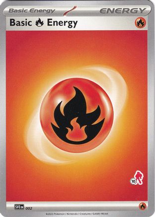 Basic Fire Energy - Armarouge 10 - Battle Academy 2024
