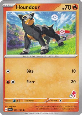 Houndour - Armarouge 7 - Battle Academy 2024
