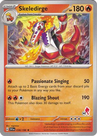 Skeledirge - Armarouge 36 - Battle Academy 2024