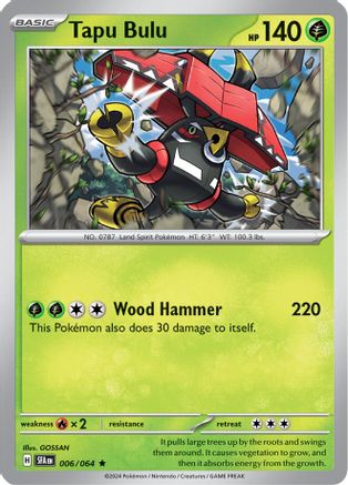 Tapu Bulu - 006/064 6 - SV Shrouded Fable Holofoil