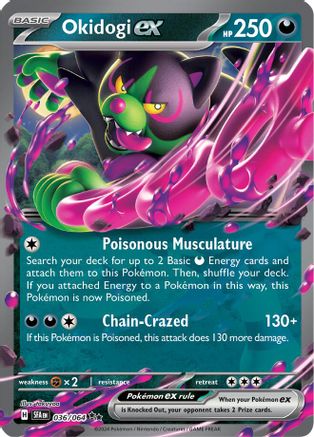Okidogi ex - 036/064 36 - SV Shrouded Fable Holofoil