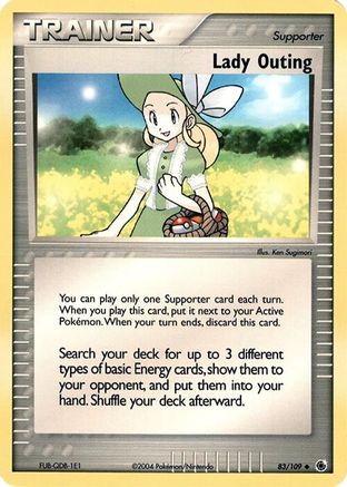 Lady Outing - 83/109 (No E-Reader) - Deck Exclusives