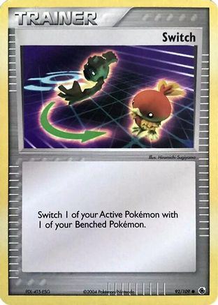 Switch - 92/109 (No E-Reader) - Deck Exclusives