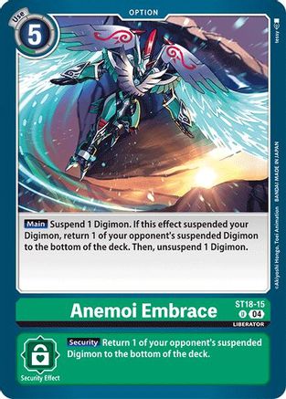 Anemoi Embrace (ST18-15) - Starter Deck 18: Guardian Vortex