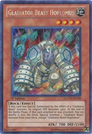 Gladiator Beast Hoplomus (LCGX-EN239) - Legendary Collection 2 Unlimited