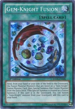 Gem-Knight Fusion (HA05-EN026) - Hidden Arsenal 5: Steelswarm Invasion Unlimited