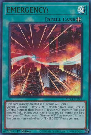 EMERGENCY! (MP24-EN222) - 25th Anniversary Tin: Dueling Mirrors 1st Edition