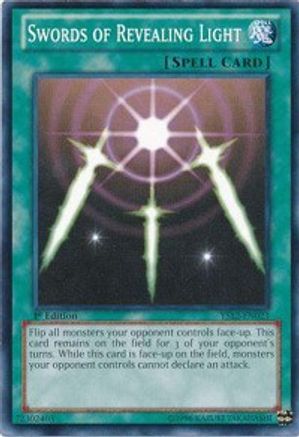 Swords of Revealing Light (YS12-EN023) - Starter Deck: Xyz Symphony 1st Edition
