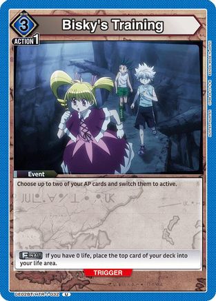 Bisky's Training (UE02BT/HTR-1-032) - UE02BT HUNTER X HUNTER