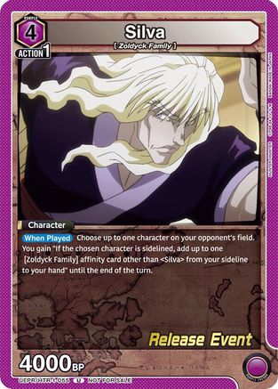 Silva (055) (UEPR/HTR-1-055) - UE02BT HUNTER X HUNTER Release Event Cards