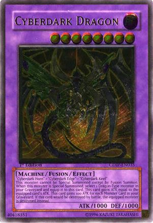 Cyberdark Dragon (UTR) (CDIP-EN035) - Cyberdark Impact Unlimited