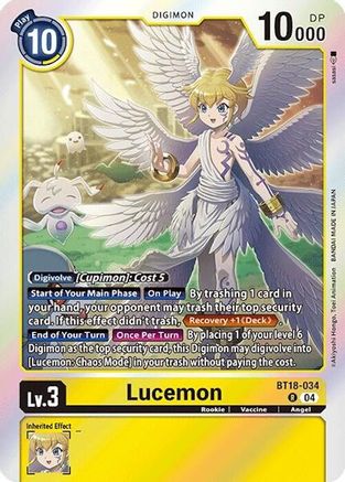 Lucemon (BT18-034) - Release Special Booster 2.0 Foil