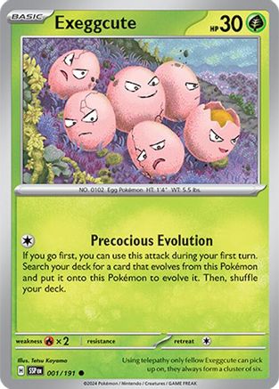 Exeggcute - 001/191 1 - SV08 Surging Sparks