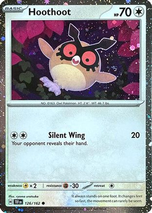 Hoothoot - 126 (Cosmos Holo) 126 - Miscellaneous Cards & Products Holofoil