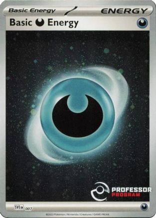 Darkness Energy (2023) 7 - Professor Program Promos Holofoil