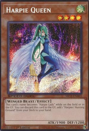 Harpie Queen (PSR) (SBC2-ENH03) - Speed Duel: Battle City Finals 1st Edition