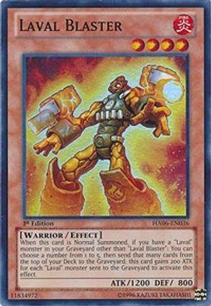 Laval Blaster (HA06-EN036) - Hidden Arsenal 6: Omega Xyz 1st Edition
