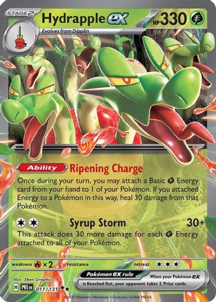 Hydrapple ex 11 - SV Prismatic Evolutions Holofoil