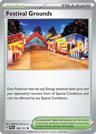 Festival Grounds 108 - SV Prismatic Evolutions
