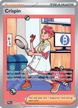 Crispin - 171/131 171 - SV Prismatic Evolutions Holofoil