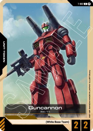 Guncannon (Token) (T-002) - Edition Beta