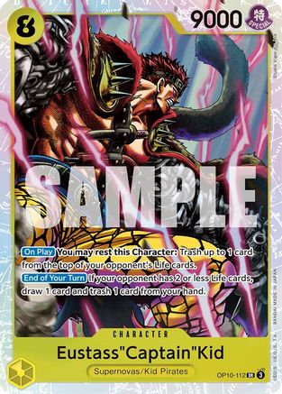 Eustass"Captain"Kid (112) (OP10-112) - Royal Blood Foil