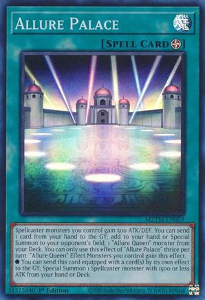 Allure Palace (MZTM-EN059) - Maze of the Master 1st Edition